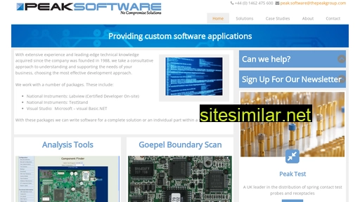 Peak-software similar sites