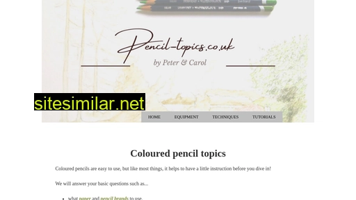 Pencil-topics similar sites