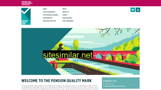 pensionqualitymark.org.uk alternative sites