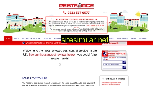 pest-force.co.uk alternative sites