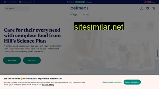 petmeds.co.uk alternative sites