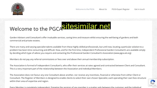 pgca.org.uk alternative sites
