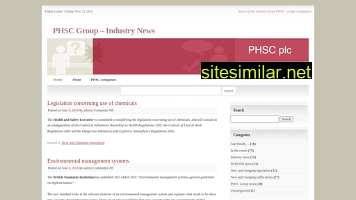 Phscplc-news similar sites