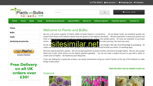 Plantsandbulbs similar sites