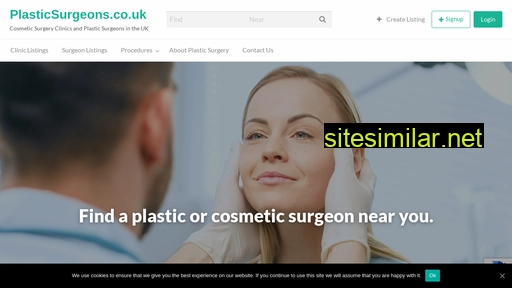 plasticsurgeons.co.uk alternative sites