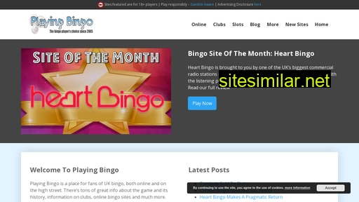 playingbingo.co.uk alternative sites