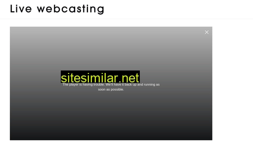 Plcwebcast similar sites