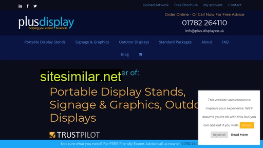 plus-display.co.uk alternative sites