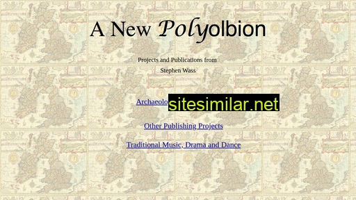 polyolbion.org.uk alternative sites