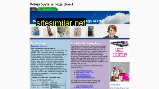 polypropylenebagsdirect.co.uk alternative sites