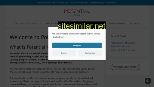 potentialkids.org.uk alternative sites