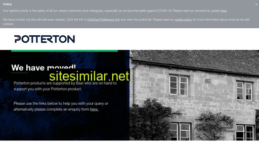 potterton.co.uk alternative sites