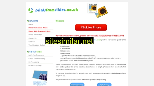 printsfromslides.co.uk alternative sites