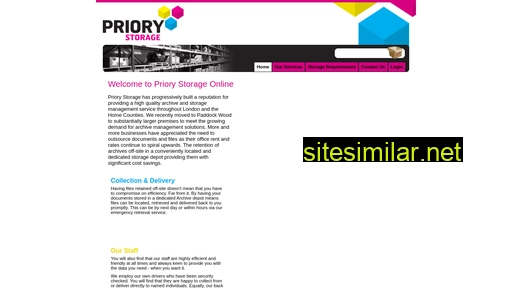 priorystorage.co.uk alternative sites