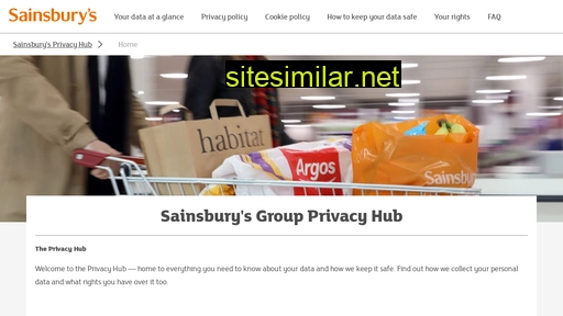 privacy-hub.sainsburys.co.uk alternative sites