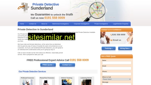 privatedetective-sunderland.co.uk alternative sites