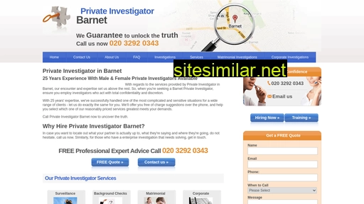 privateinvestigator-barnet.co.uk alternative sites