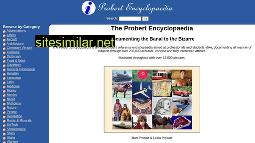 probert-encyclopaedia.co.uk alternative sites