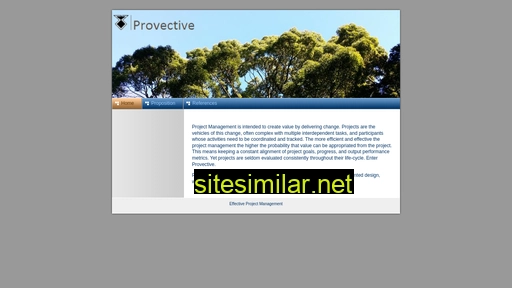 Provective similar sites
