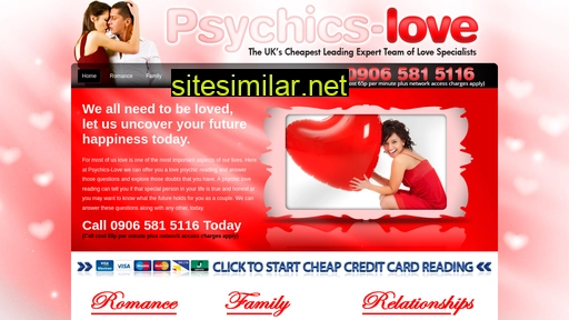 psychics-love.co.uk alternative sites