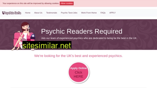 psychicreaderjobs.co.uk alternative sites