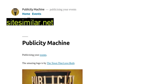 publicity-machine.co.uk alternative sites
