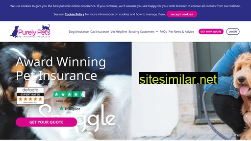 purelypetsinsurance.co.uk alternative sites