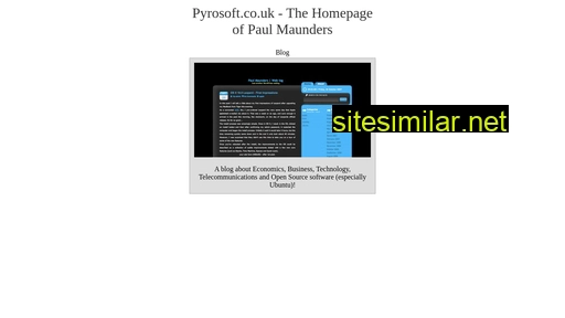 pyrosoft.co.uk alternative sites