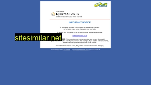 Quikmail similar sites