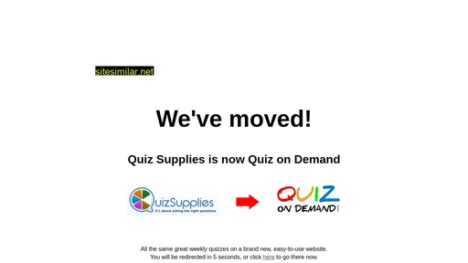 quizsupplies.co.uk alternative sites