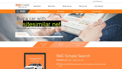 raccars.co.uk alternative sites