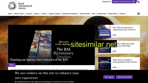 ras.ac.uk alternative sites