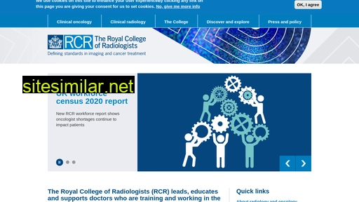 rcr.ac.uk alternative sites