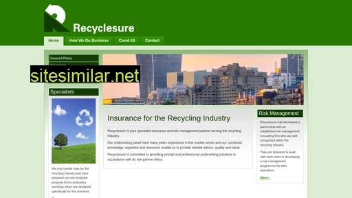 recyclesure.co.uk alternative sites