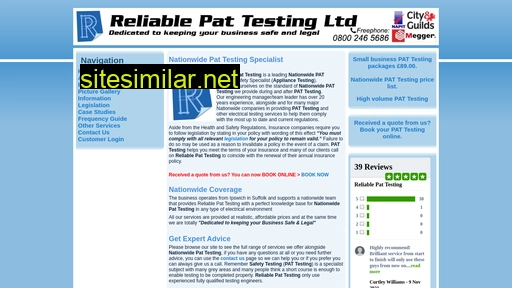 reliablepattesting.co.uk alternative sites