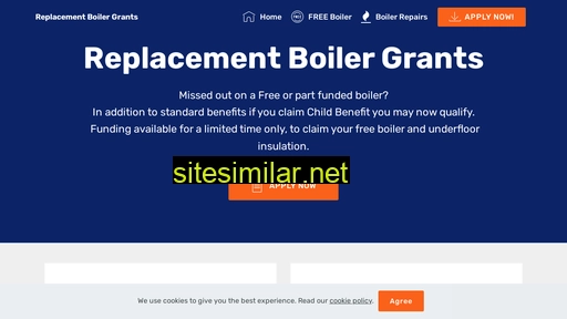 replacementboilergrants.co.uk alternative sites