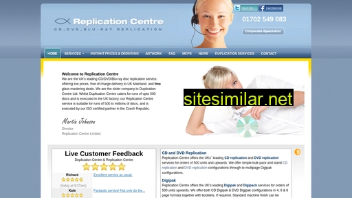 Replicationcentre similar sites