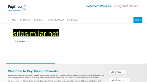 rewards.paystream.co.uk alternative sites