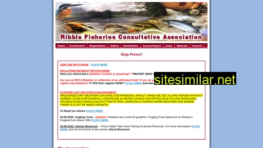 ribblefisheriesca.co.uk alternative sites