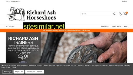 richardashhorseshoes.co.uk alternative sites