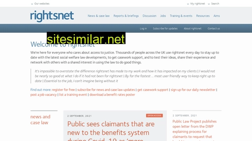 Rightsnet similar sites