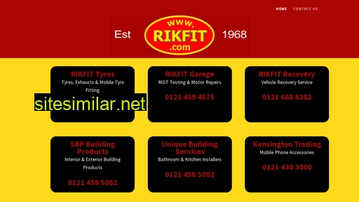 rikfit.co.uk alternative sites
