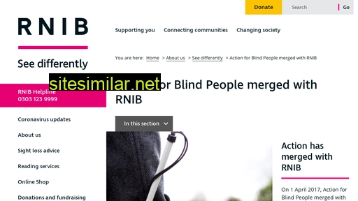 rnib.org.uk alternative sites