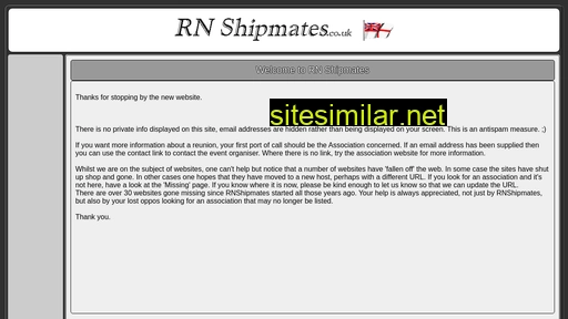 rnshipmates.co.uk alternative sites
