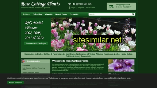 rosecottageplants.co.uk alternative sites