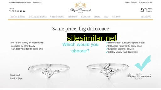 royaldiamonds.co.uk alternative sites