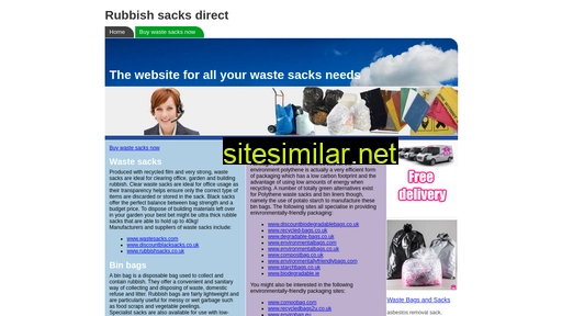 rubbishsacksdirect.co.uk alternative sites