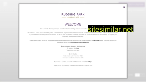 ruddingpark.co.uk alternative sites