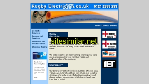 rugbyelectrician.co.uk alternative sites