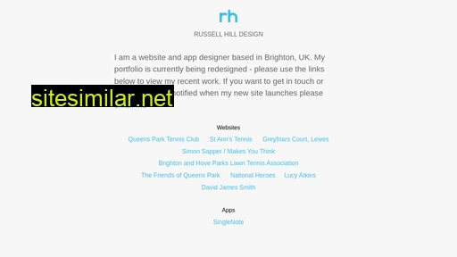 russell-hill.co.uk alternative sites
